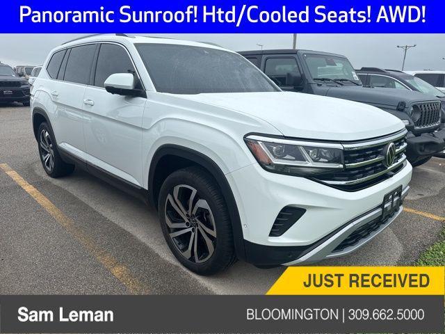 used 2021 Volkswagen Atlas car, priced at $24,999