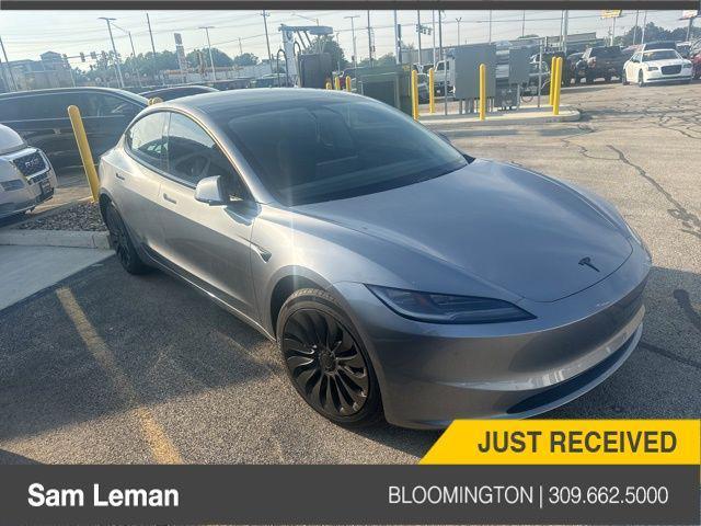 used 2025 Tesla Model 3 car, priced at $37,995