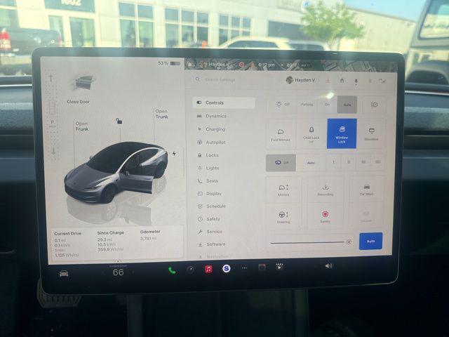 used 2025 Tesla Model 3 car, priced at $37,990