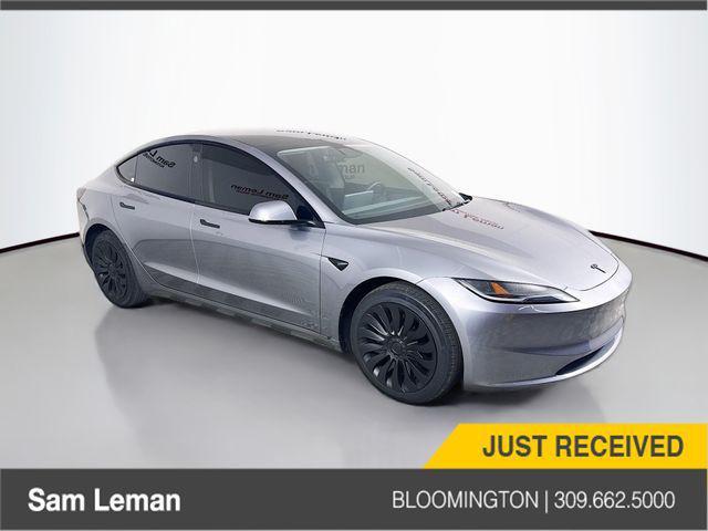 used 2025 Tesla Model 3 car, priced at $37,899