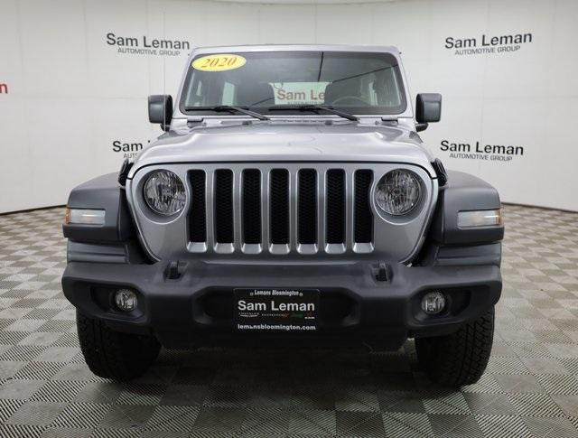 used 2020 Jeep Wrangler Unlimited car, priced at $30,800