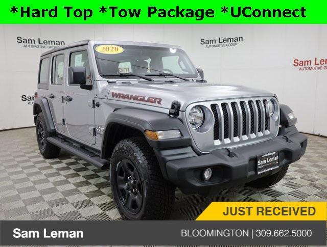 used 2020 Jeep Wrangler Unlimited car, priced at $30,750