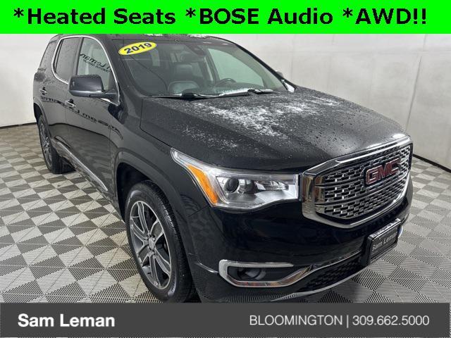 used 2019 GMC Acadia car, priced at $20,900