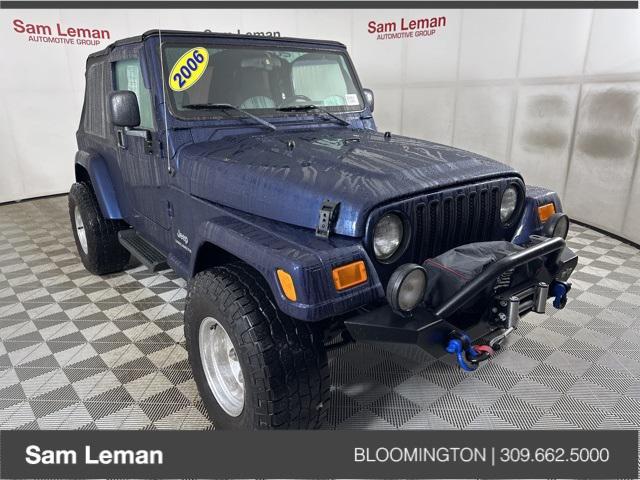 used 2006 Jeep Wrangler car, priced at $11,900