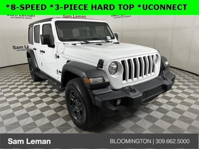 used 2021 Jeep Wrangler Unlimited car, priced at $29,499