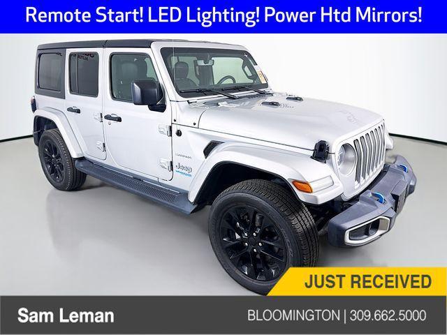used 2022 Jeep Wrangler Unlimited 4xe car, priced at $30,499