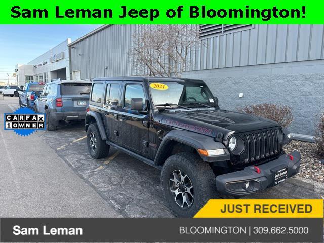 used 2021 Jeep Wrangler Unlimited car, priced at $33,477