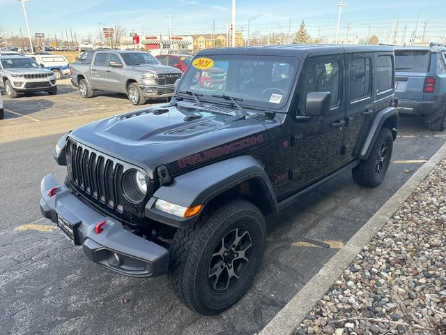 used 2021 Jeep Wrangler Unlimited car, priced at $33,477