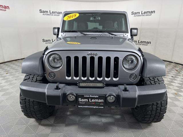 used 2018 Jeep Wrangler JK Unlimited car, priced at $24,900