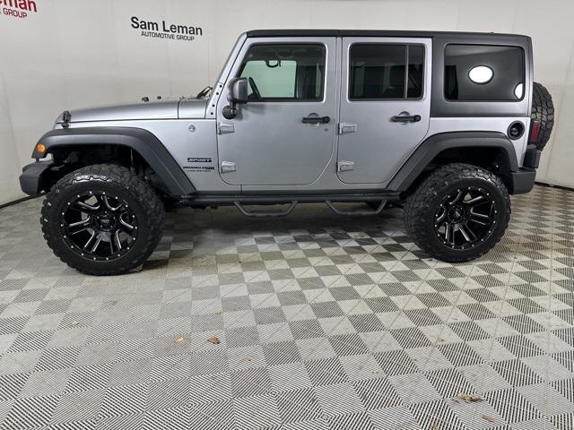 used 2018 Jeep Wrangler JK Unlimited car, priced at $24,900