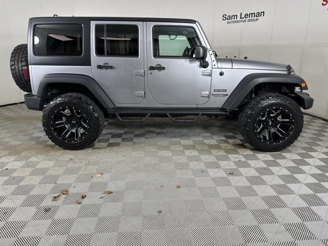 used 2018 Jeep Wrangler JK Unlimited car, priced at $24,900