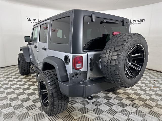 used 2018 Jeep Wrangler JK Unlimited car, priced at $24,900