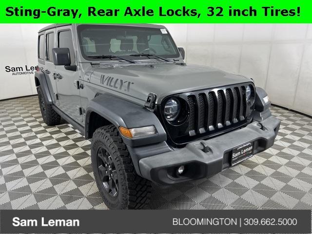 used 2020 Jeep Wrangler Unlimited car, priced at $31,490