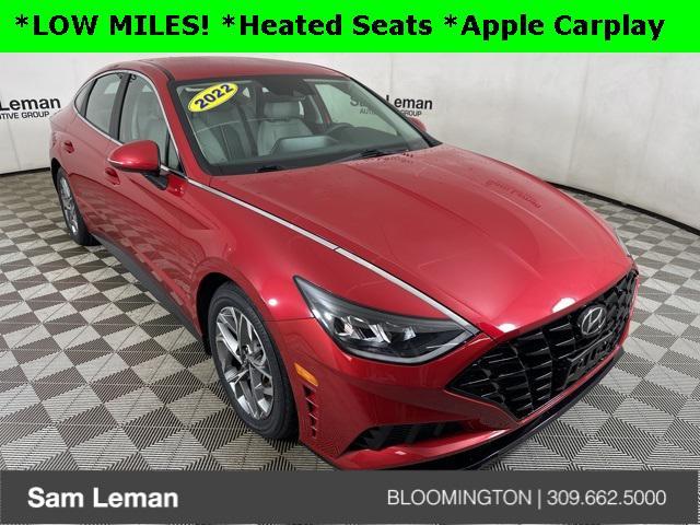 used 2021 Hyundai Sonata car, priced at $19,450