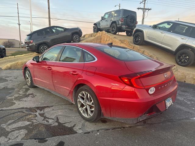 used 2021 Hyundai Sonata car, priced at $19,450