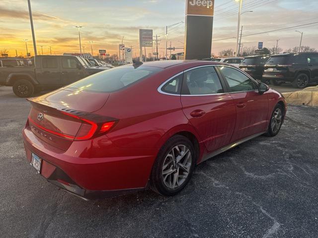 used 2021 Hyundai Sonata car, priced at $19,450