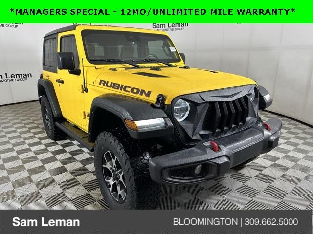 used 2021 Jeep Wrangler car, priced at $34,995