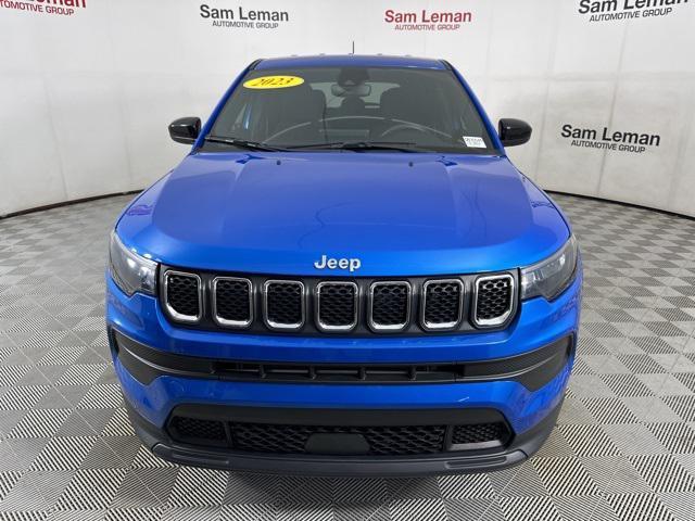 used 2023 Jeep Compass car, priced at $20,995