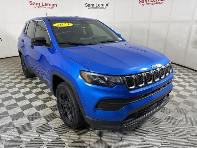 used 2023 Jeep Compass car, priced at $20,995