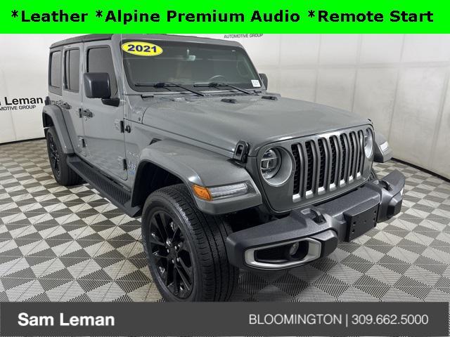 used 2021 Jeep Wrangler Unlimited car, priced at $28,990