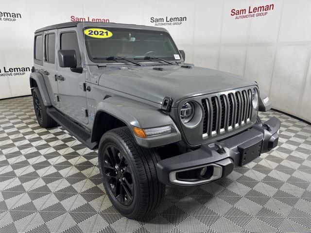 used 2021 Jeep Wrangler Unlimited car, priced at $28,990