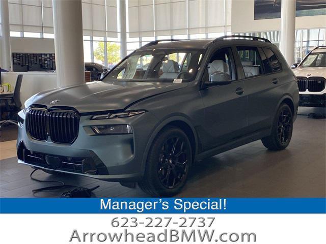 new 2025 BMW X7 car, priced at $90,950