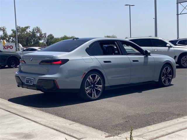 new 2025 BMW 740 car, priced at $104,875