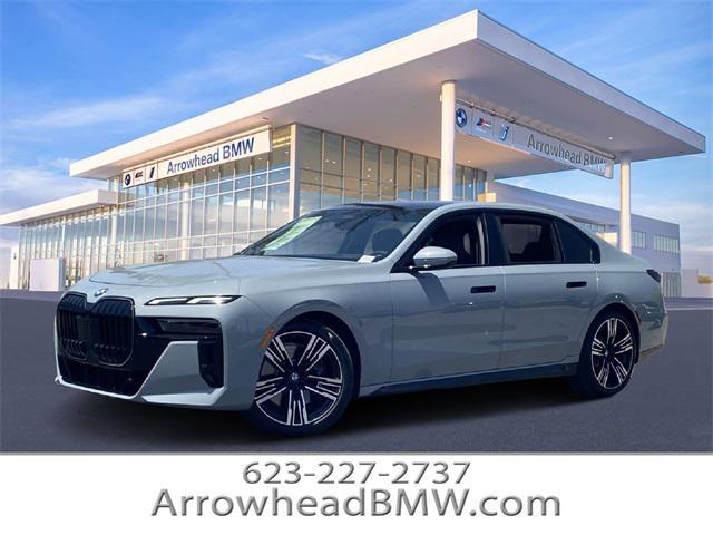 new 2025 BMW 740 car, priced at $104,875