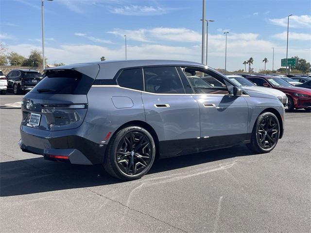 new 2025 BMW iX car, priced at $123,555