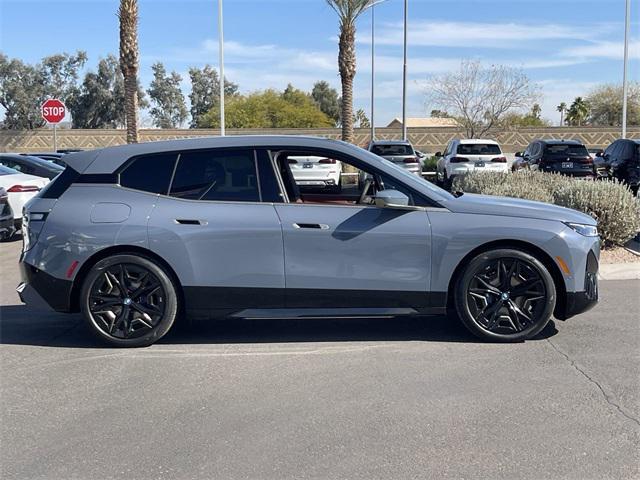 new 2025 BMW iX car, priced at $123,555