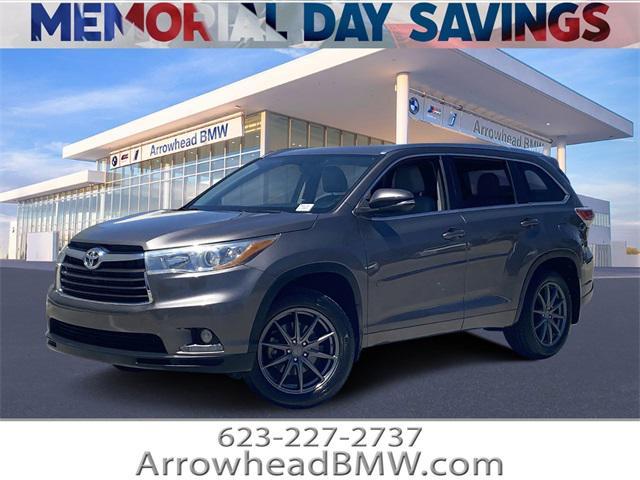 used 2015 Toyota Highlander car, priced at $17,987
