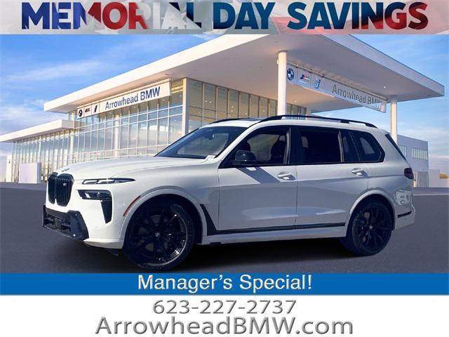 new 2025 BMW X7 car, priced at $115,255