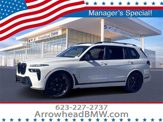 new 2025 BMW X7 car, priced at $115,255