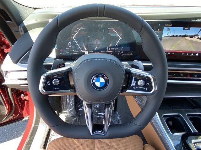 new 2025 BMW 740 car, priced at $101,925