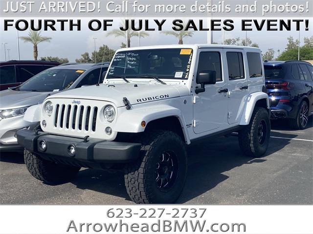 used 2017 Jeep Wrangler Unlimited car, priced at $30,488