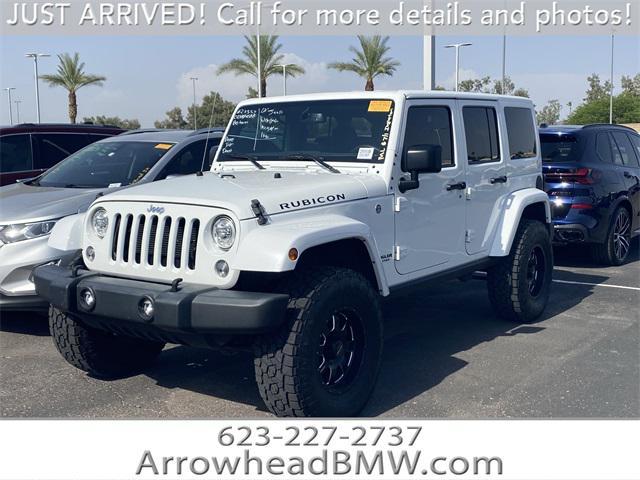used 2017 Jeep Wrangler Unlimited car, priced at $30,488