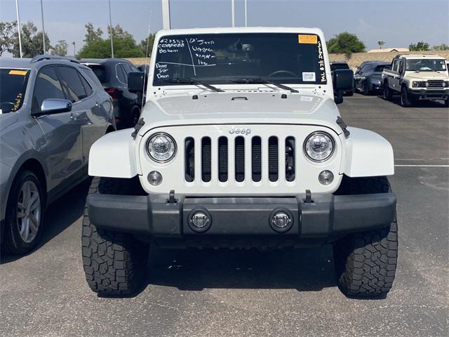 used 2017 Jeep Wrangler Unlimited car, priced at $30,488