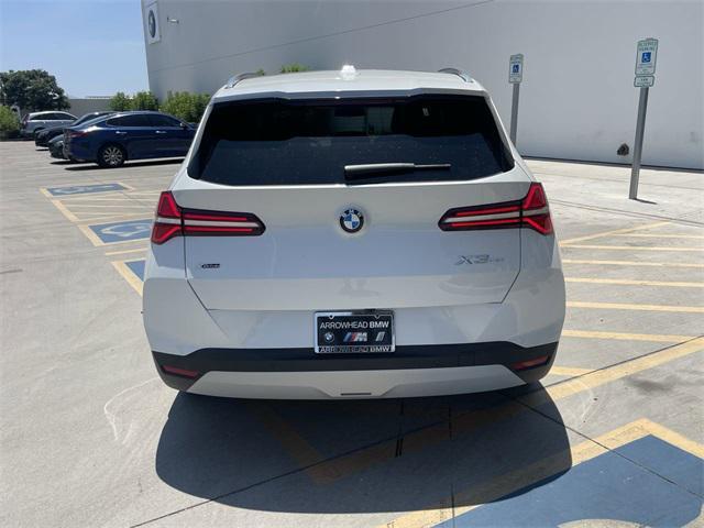 new 2025 BMW X3 car, priced at $55,460