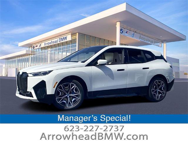 new 2025 BMW iX car, priced at $93,525