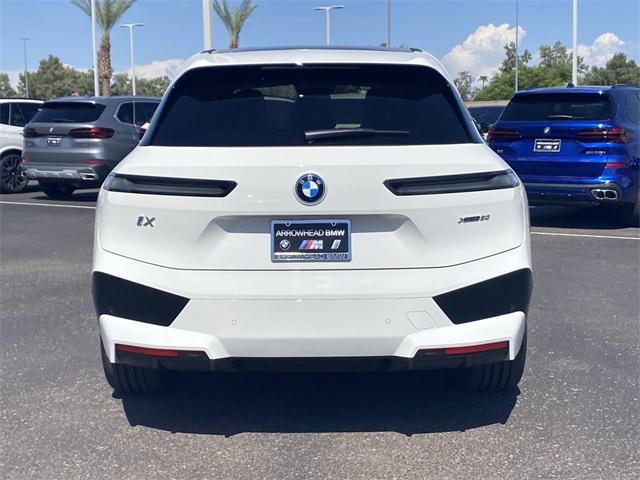 new 2025 BMW iX car, priced at $93,525