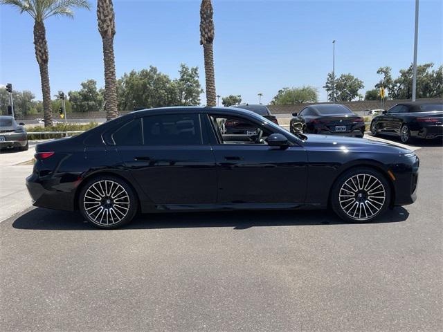 new 2025 BMW 740 car, priced at $111,075