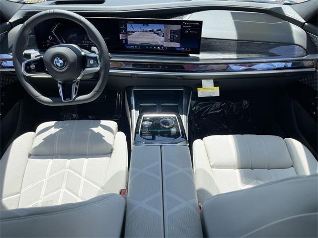 new 2025 BMW 740 car, priced at $111,075