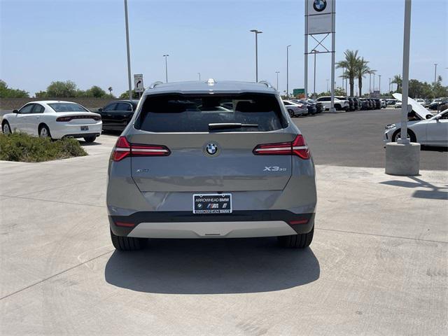 new 2025 BMW X3 car, priced at $55,110