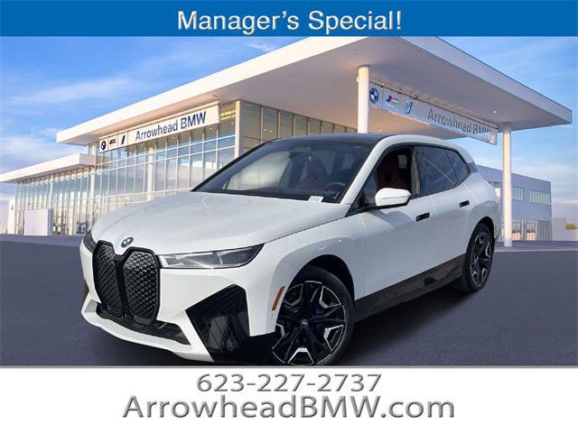 new 2025 BMW iX car, priced at $103,125