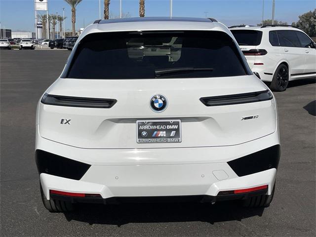 new 2025 BMW iX car, priced at $103,125