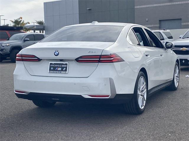 new 2025 BMW 530 car, priced at $60,575
