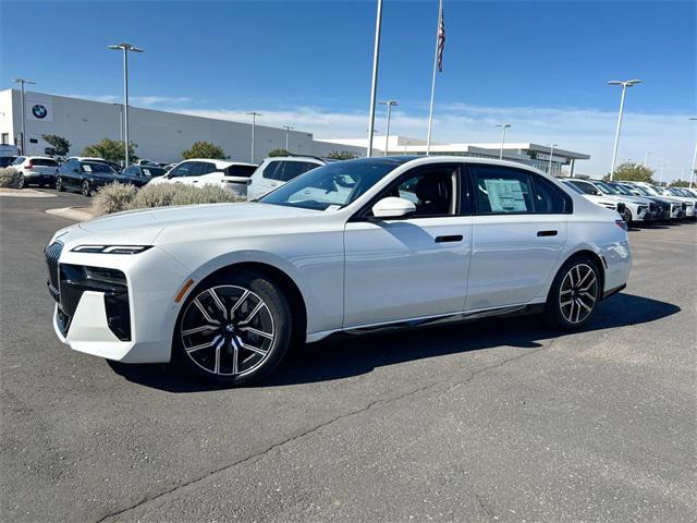 new 2025 BMW 740 car, priced at $101,600