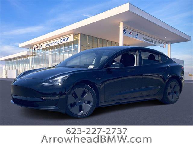 used 2022 Tesla Model 3 car, priced at $25,688