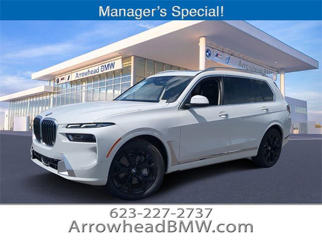 new 2025 BMW X7 car, priced at $89,300