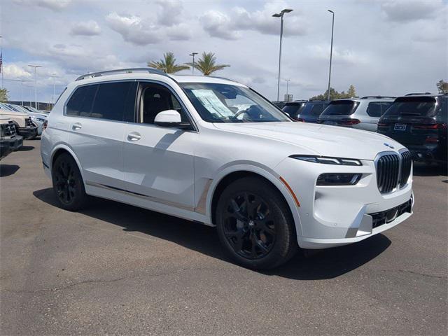 new 2025 BMW X7 car, priced at $89,300